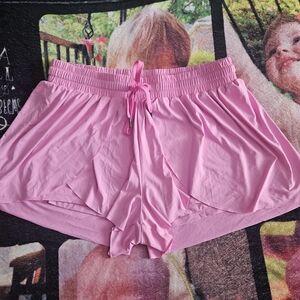 Women's Athletic Shorts - Pink